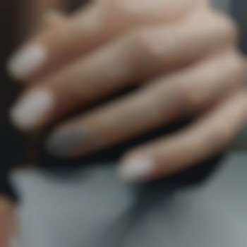 Білий манікюр на квадратні нігті з принтами, фото - Майстер манікюру Галина Єрьоменко