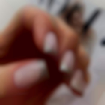 Покриття гелем з обпилом натурального нігтя з під низу для попередження відслоювання на кінчику., фото - Майстер манікюру Олена Матвейшина