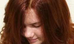 Окрашивание натуральных волос в экстра медный Перукар-модельєр Нонна Київ