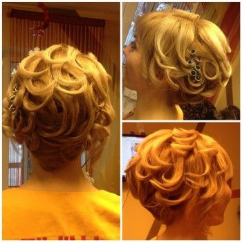 Укладка волосся жіноча зачіска, фото -  ZIMINA