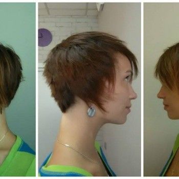 стрижка пикси, короткая женская стрижка, женская стрижка, стрижка на короткие волосы, оформление бровей, стрижка рваный каскад, наращивание ресниц, короткие женские стрижки