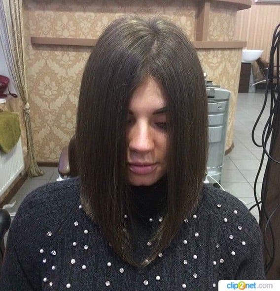 Стрижка на средние волосы боб женская, фото -  Модное место
