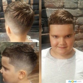Мужская стрижка детская, фото -  The Barber