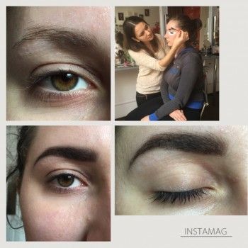 Коррекция формы и покраска бровей
                    Визажист Марьяна Ваврук Львов