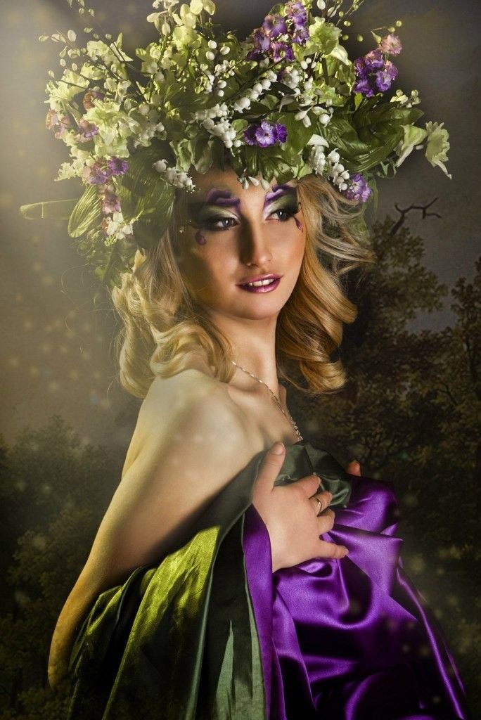 Фотосесія на природі художня тематична, фото - Візажист Анна-Кристина Янко