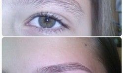 Коррекция бровей без окрашивания Визажист Надежда Тюпина Днепр