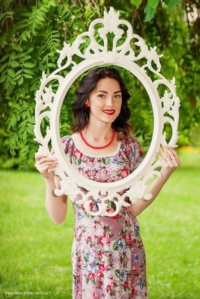 Фотосесія на природі ніжна у сукні, фото -  Надежда Ковальчук
