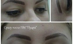 Био-татуаж бровей хной Салон красоты Имидж-центр Днепр
