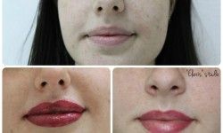 Перманентный макияж: губы (пигмент BIO Jouch США) Косметологический центр Кларис Харьков