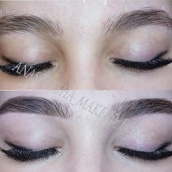 Коррекция и окрашивание бровей
                    Визажист Анастасия Отраднова Харьков