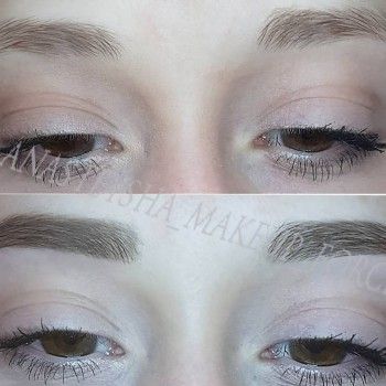 Коррекция и окрашивание бровей
                    Визажист Анастасия Отраднова Харьков