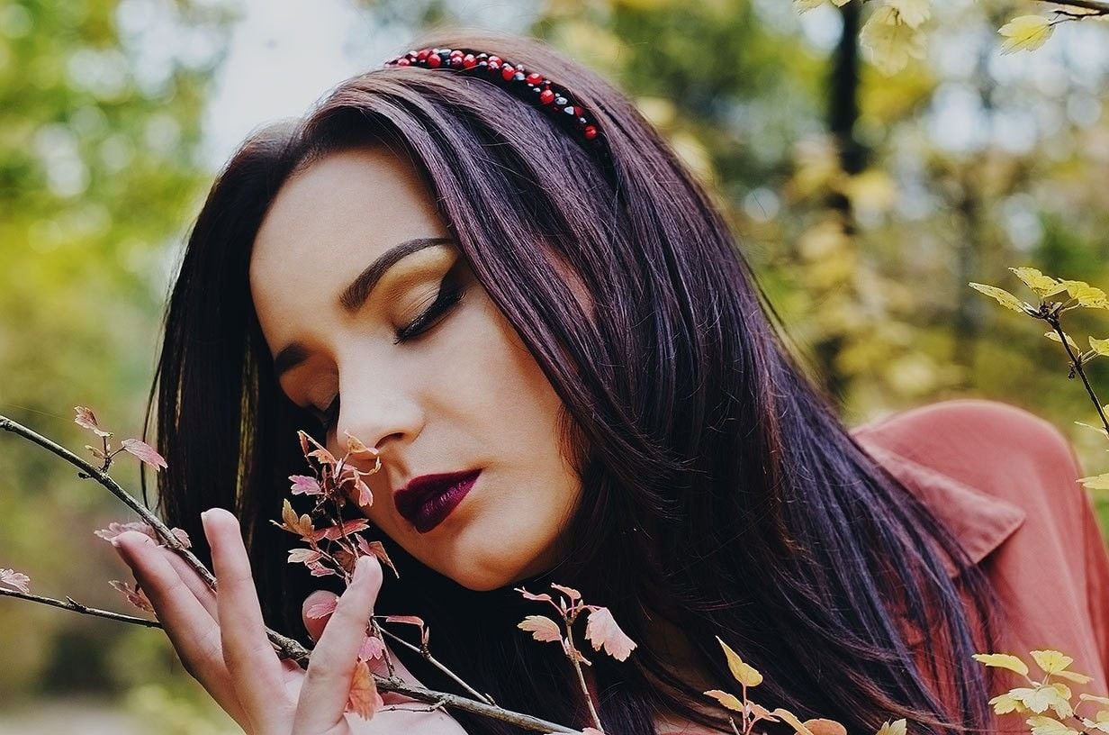 Осіння фотосесія на природі ніжна, фото - Візажист Мария Петрущенко