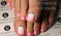 Педикюр обрезной Мастер маникюра Людмила Разумова Харьков