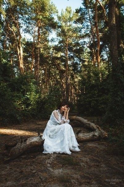 Фотосесія на природі у лісі ніжна, фото - Візажист Елена Кожушко