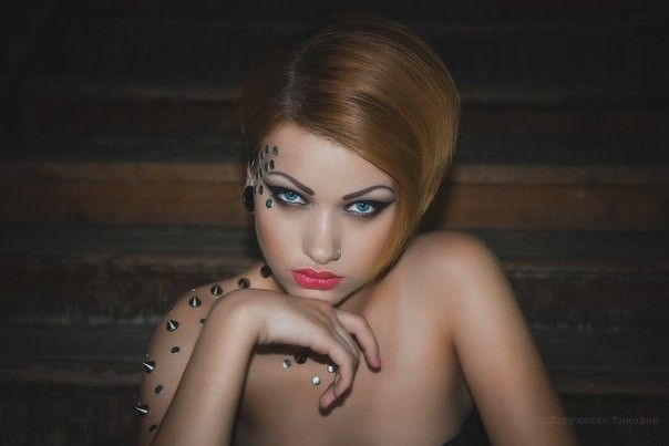 Фотосесія в стилі гранж містична портретна, фото - Візажист Елена Кожушко