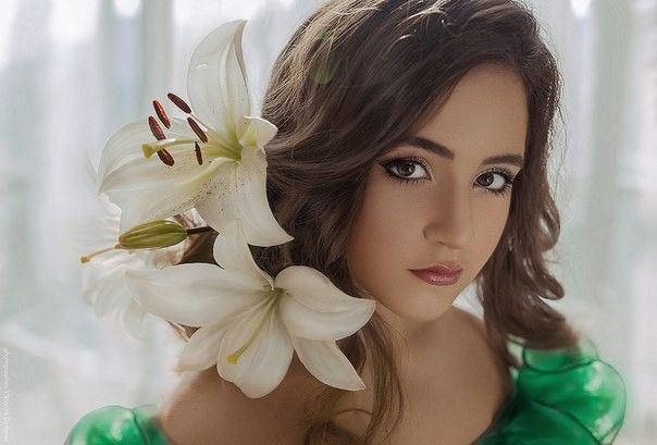 Ніжна фотосесія портретна жіночна, фото - Візажист Инна Орел
