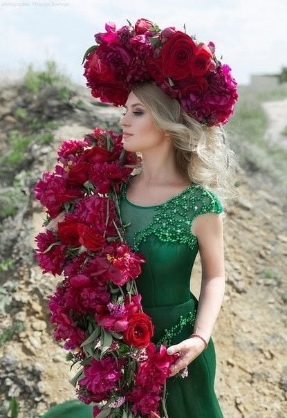 Фотосесія на природі стильна жіночна, фото - Візажист Инна Орел