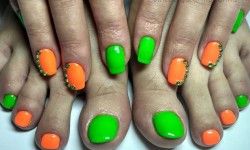 Гигиенический педикюр (пальчики) Нігтьова студія Nail Art Запоріжжя