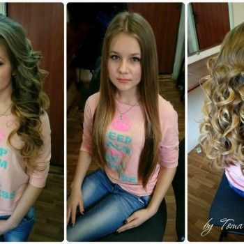 Праздничные детские прически
                    Парикмахер Тамара Антонова Запорожье