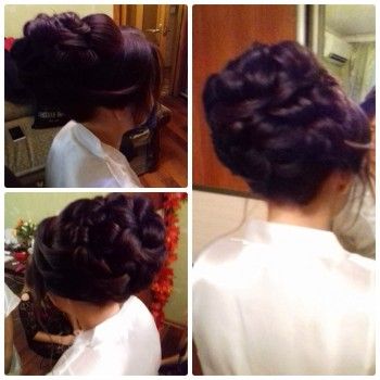 Свадебная прическа
                    Перукар Татьяна Угланова Запоріжжя