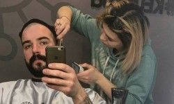 Камуфлирование бороды Перукар Ольга Булавинова Запоріжжя
