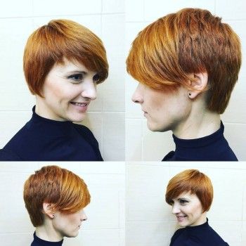 Женская стрижка окрашивание волос, фото -  Юмэ