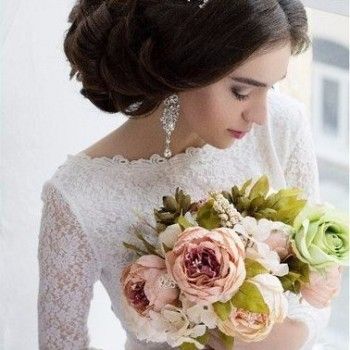 Свадебная прическа
                    Візажист Анастасия Стафорова Запоріжжя