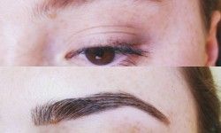 Коррекция бровей Косметолог Алина Диброва Запорожье