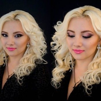 Вечерняя прическа
                    Парикмахер Настя Малина Кривой Рог