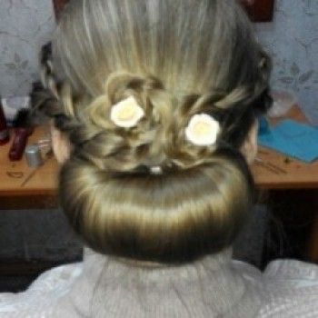 Свадебные прически
                    Парикмахер Яна Гергелюк Кривой Рог