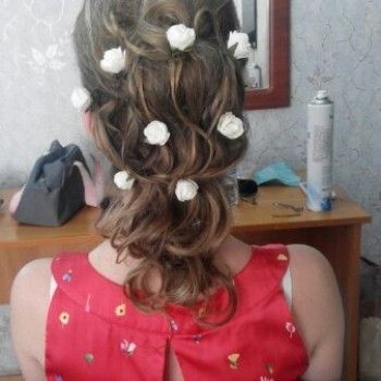 Свадебные прически
                    Парикмахер Яна Гергелюк Кривой Рог