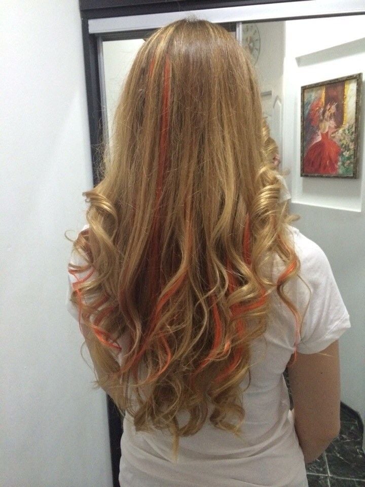 Колорування блонд теплий, фото -  Alegoria