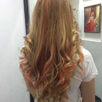 Колорирование блонд теплый, фото -  Alegoria