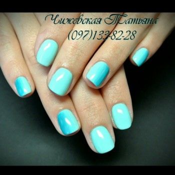 Однотонное покрытие гель-лаком (ручки)
                    Майстер манікюру Татьяна Чижевская Кривий Ріг