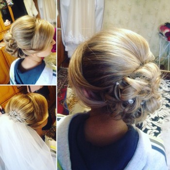 Свадебная прическа
                    Визажист Катерина Сологуб Николаев