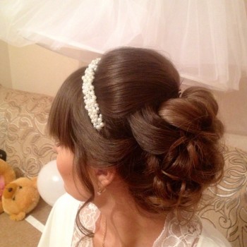 Свадебная прическа
                    Визажист Катерина Сологуб Николаев