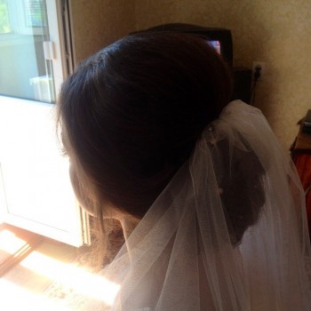 Свадебная прическа
                    Визажист Катерина Сологуб Николаев