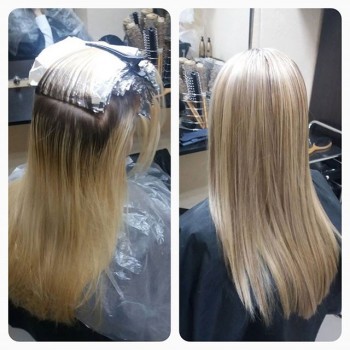 Мелирование
                    Парикмахер Анна Лихачева Днепр