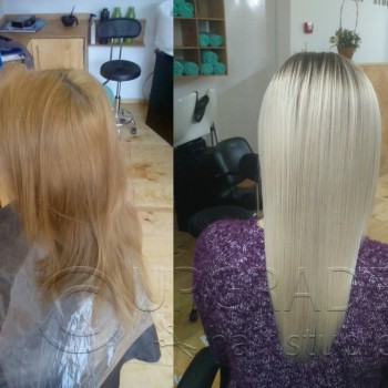 Окрашивание волос
                    Салон красоты Upgrade Харьков