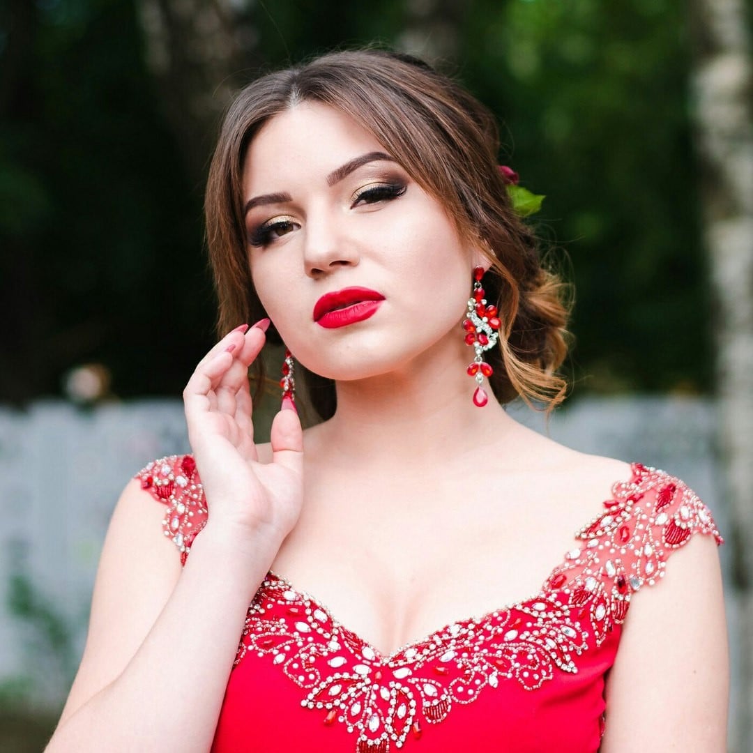 Макіяж очей вечірній губ, фото - Візажист Мария Мякотина