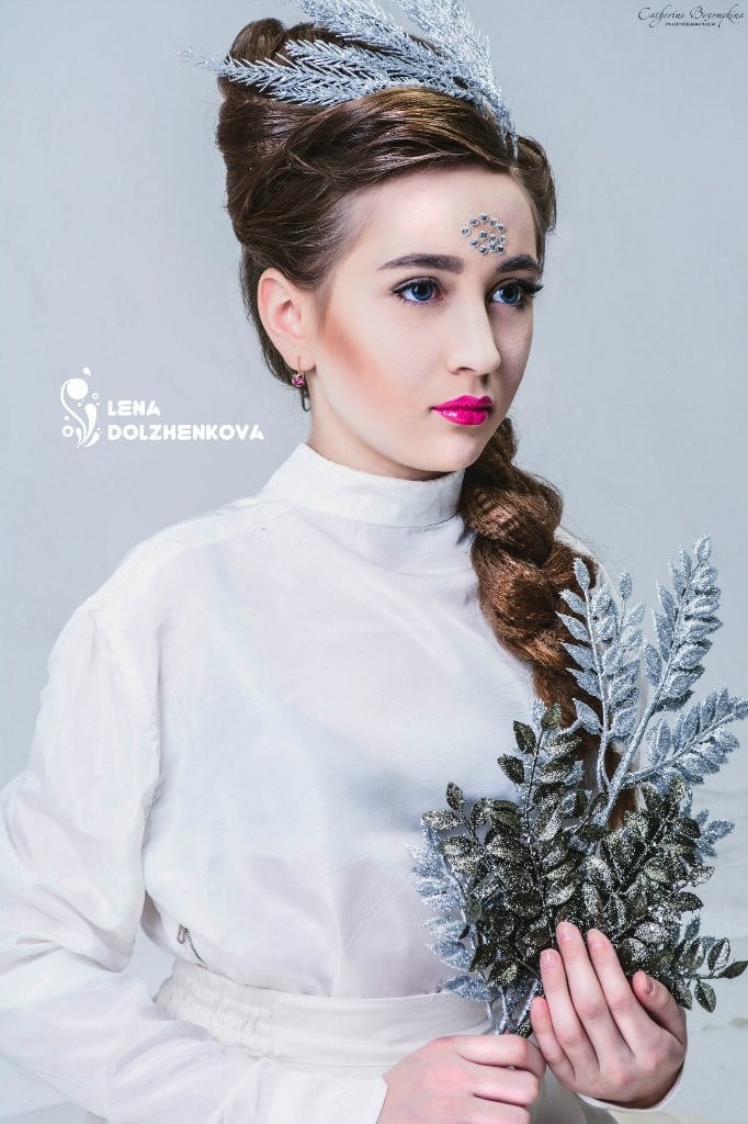 Фотосесія у студії зимова художня, фото -  Лена Долженкова