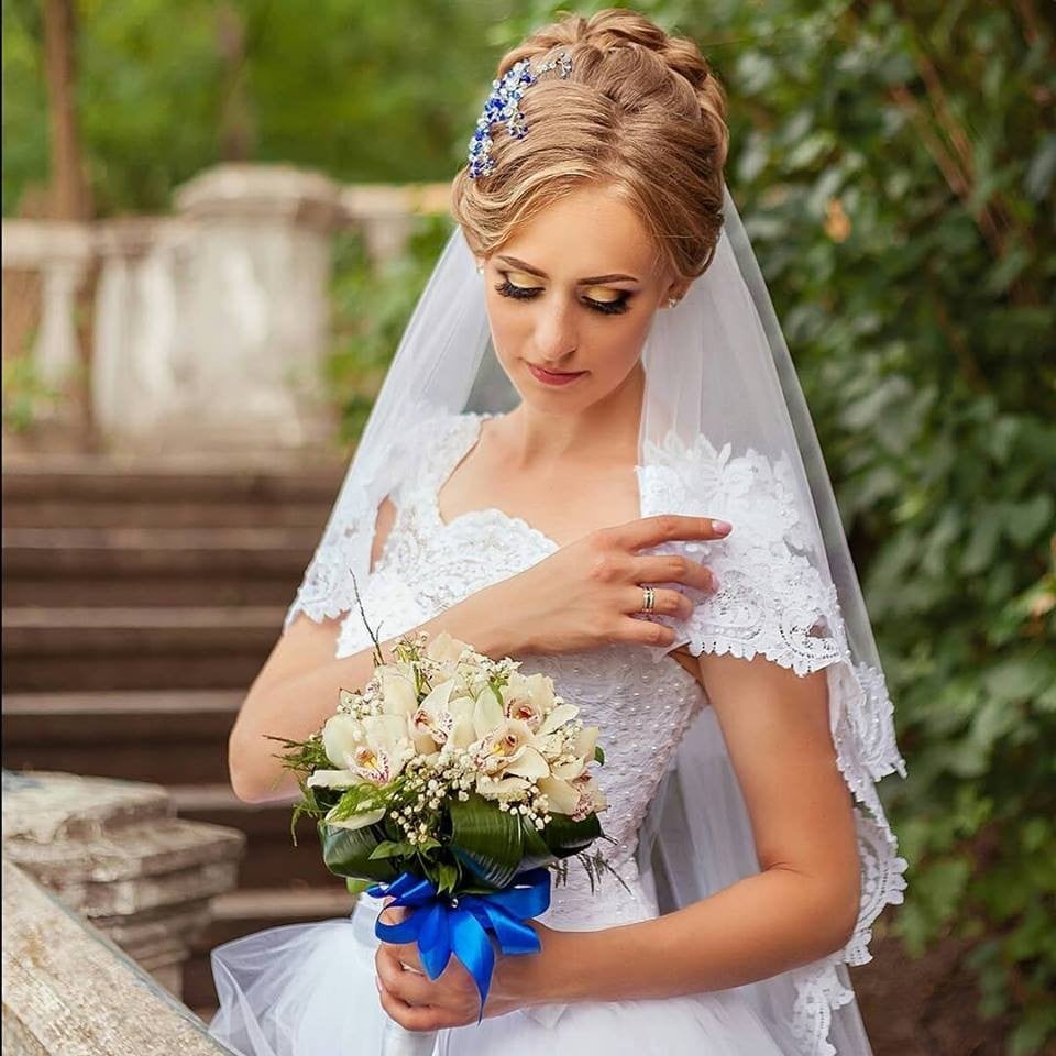 Фотосесія на природі весільна з букетом, фото - Перукар Елена Роденко