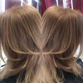 Женская стрижка оформление бровей наращивание ресниц, фото -  Violenta ТРЦ "Комод"