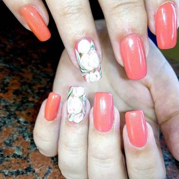 Манікюр оформлення брів нарощеннявій, фото -  Violenta ТРЦ "Комод"