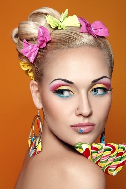 Яскрава фотосесія фешн стильна, фото - Візажист Елена Громова