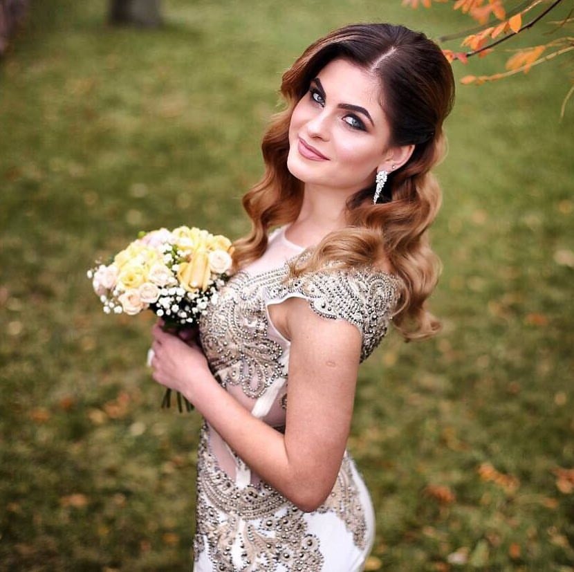 Осіння фотосесія на природі з букетом, фото -  Beauty Studio Екатерины Чибиневой