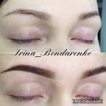 Татуаж бровей