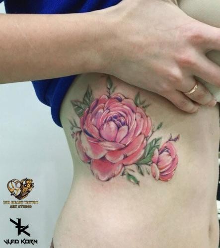 Для дівчат кольорові акварель, фото -  Ink Heart