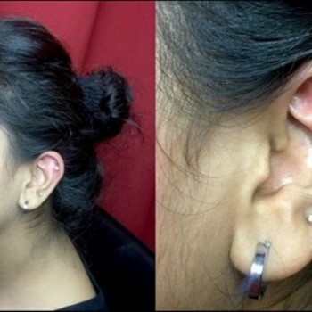 Пирсинг ушей
                    Тату-студия VeAn Tattoo White Одеса