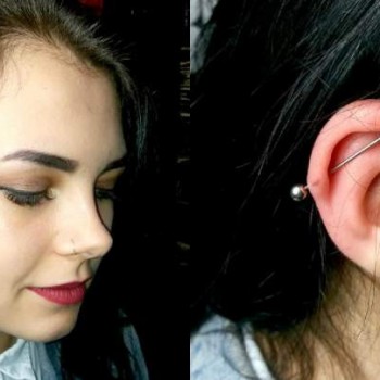 Пирсинг ушей
                    Тату-студия VeAn Tattoo White Одеса